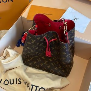 Louis Vuitton NeoNoe Red Coquelicot